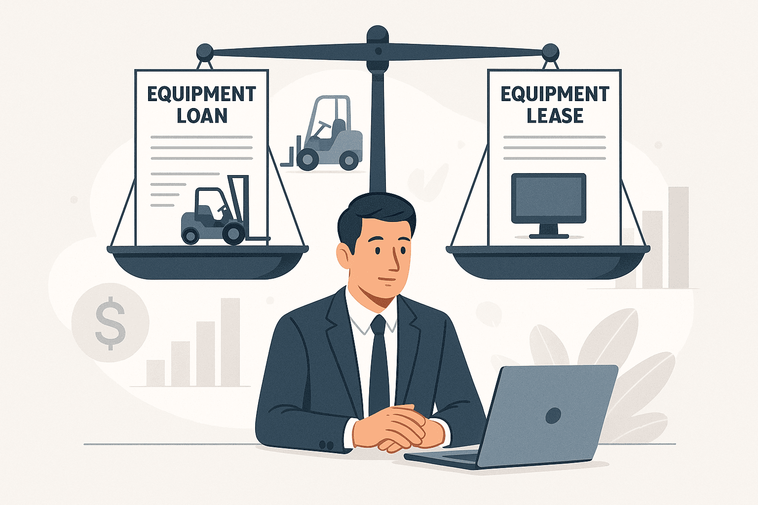 Equipment Loan vs Equipment Lease: Complete Comparison - Featured image