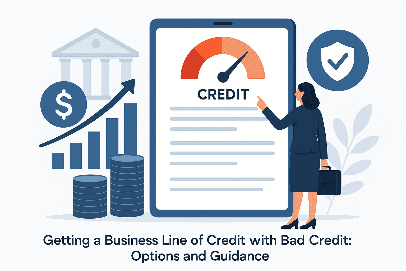 Getting a Business Line of Credit with Bad Credit: Options and Guidance - Featured image