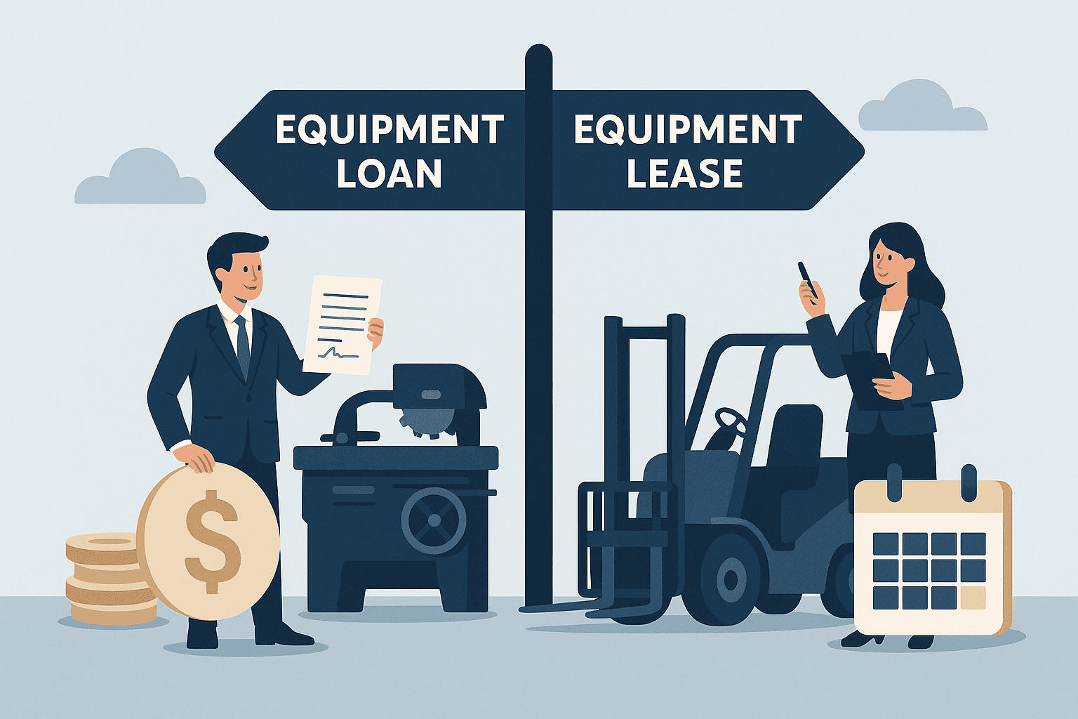 Equipment Loan vs Equipment Lease: Which is Right for You? - Featured image