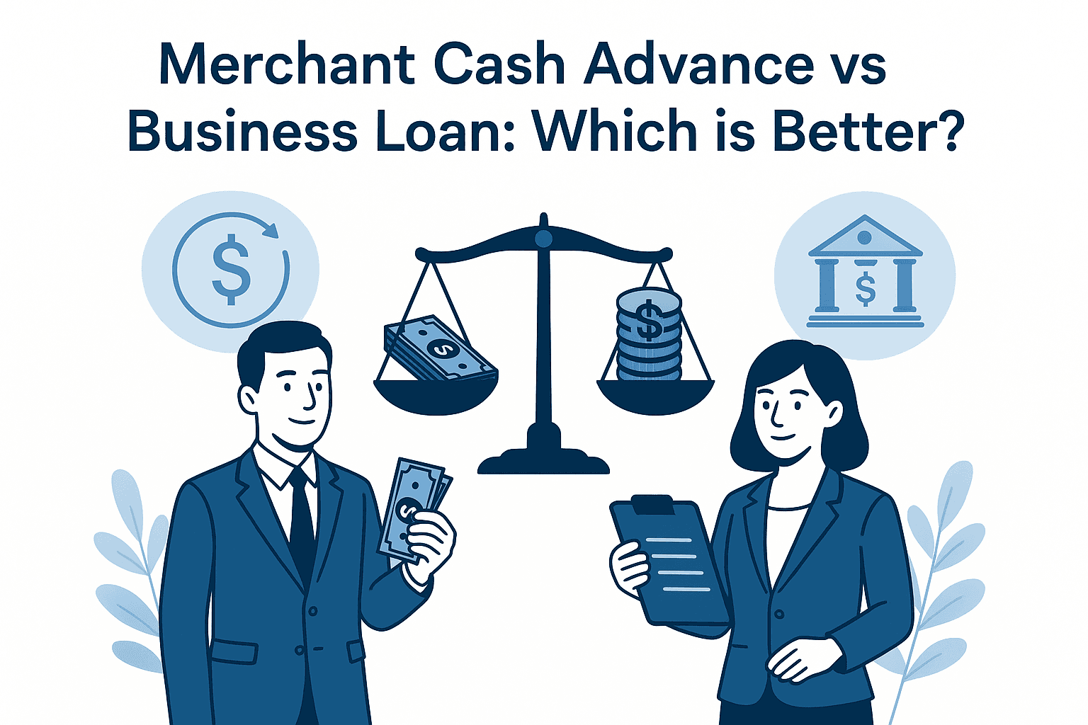 Merchant Cash Advance vs Business Loan: Which is Better? - Featured image