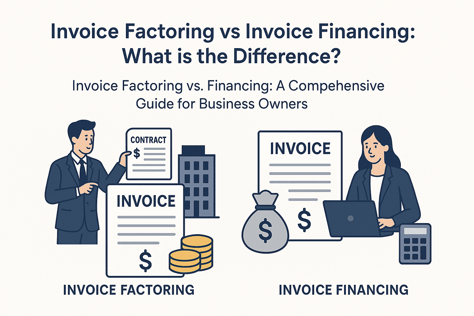 Invoice Factoring vs Invoice Financing: What is the Difference? - Featured image