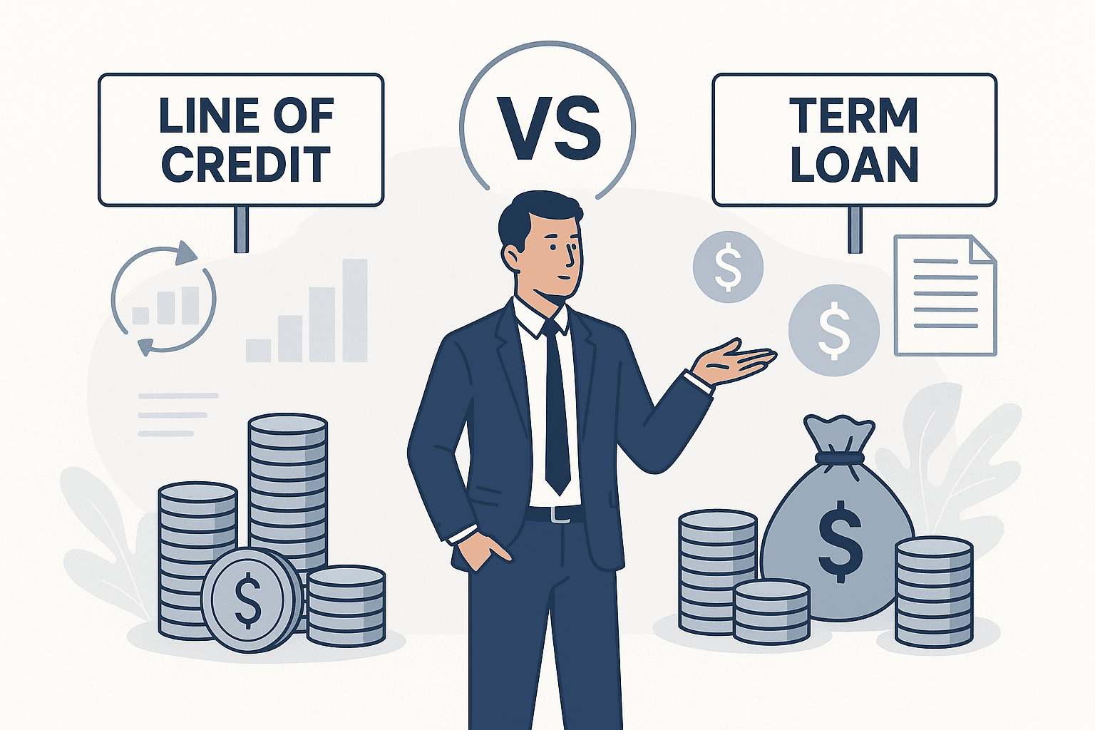 Business Line of Credit vs Term Loan: Which is Better? - Featured image