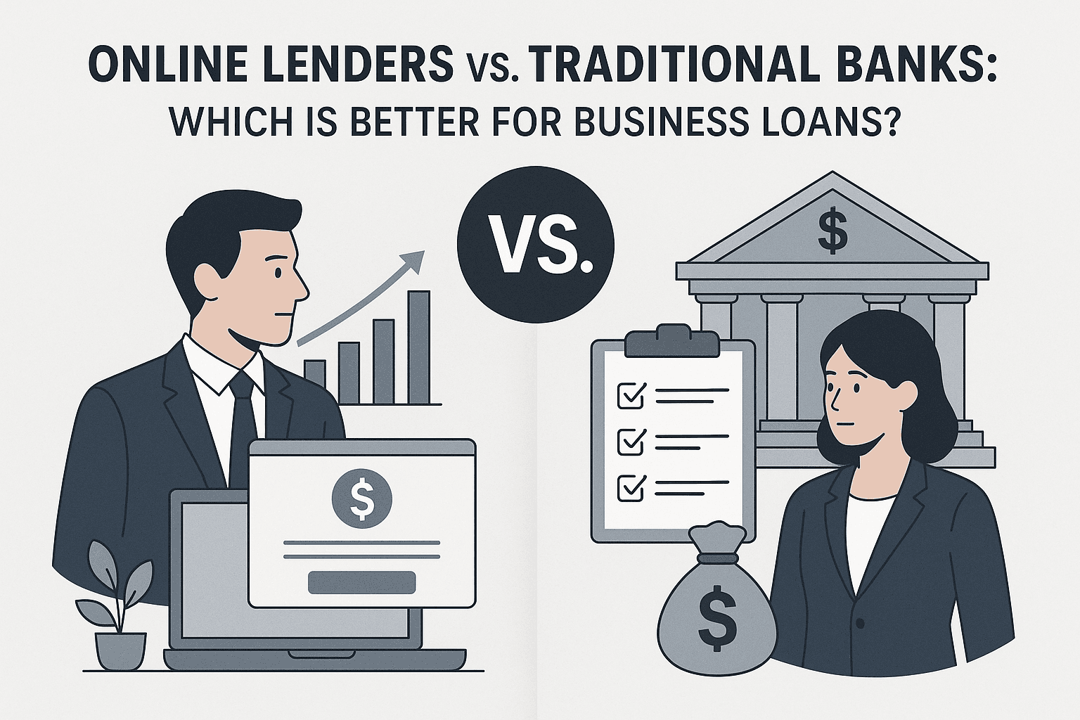 Online Lenders vs Traditional Banks: Which is Better for Business Loans? - Featured image