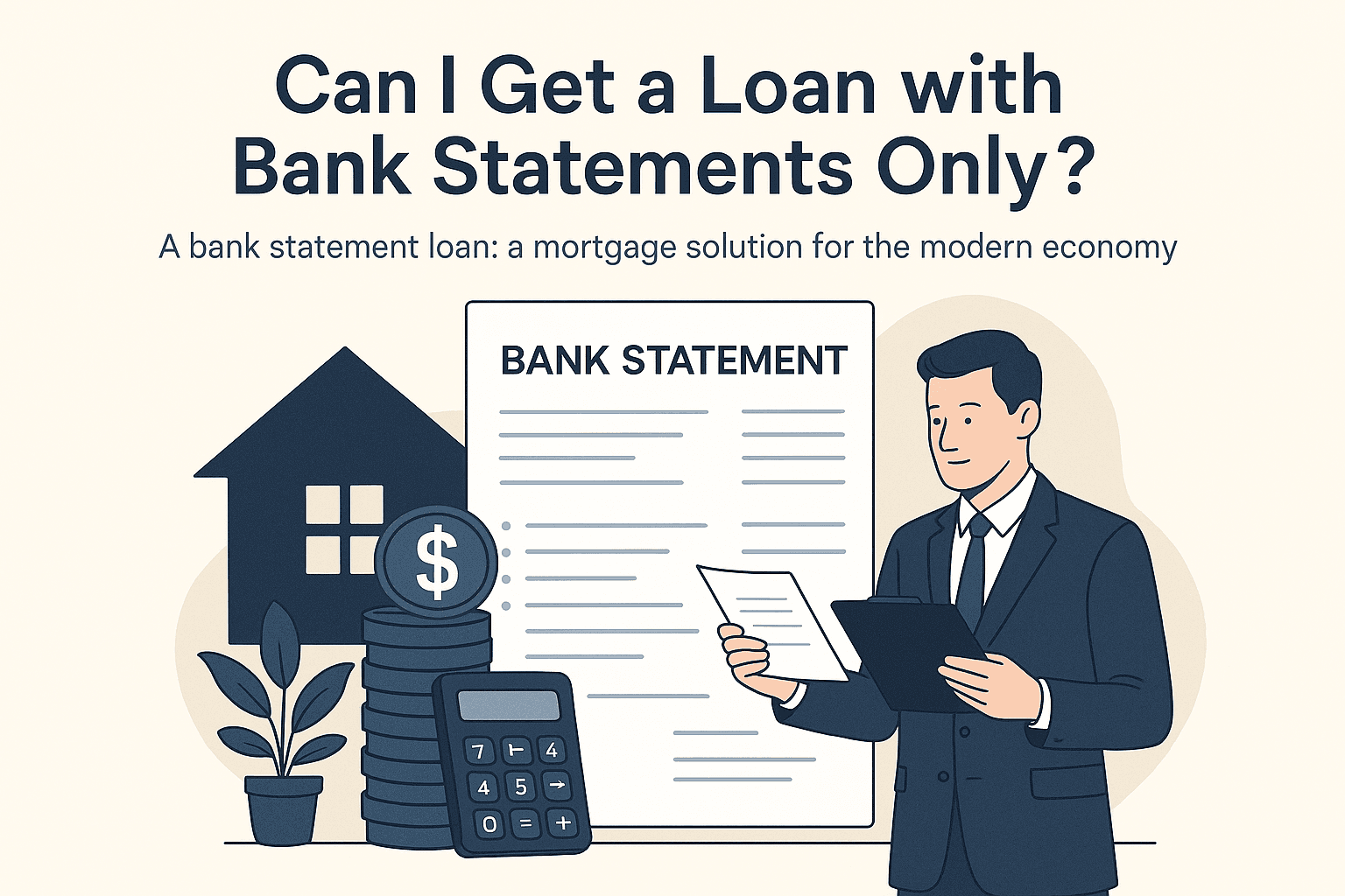 Can I Get a Loan with Bank Statements Only? - Featured image