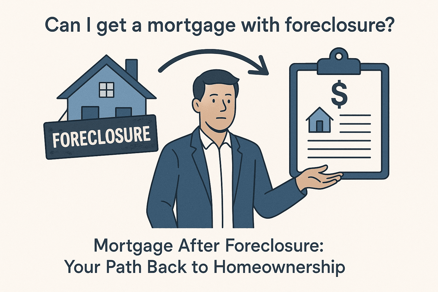 Can I Get a Mortgage with Foreclosure? - Featured image