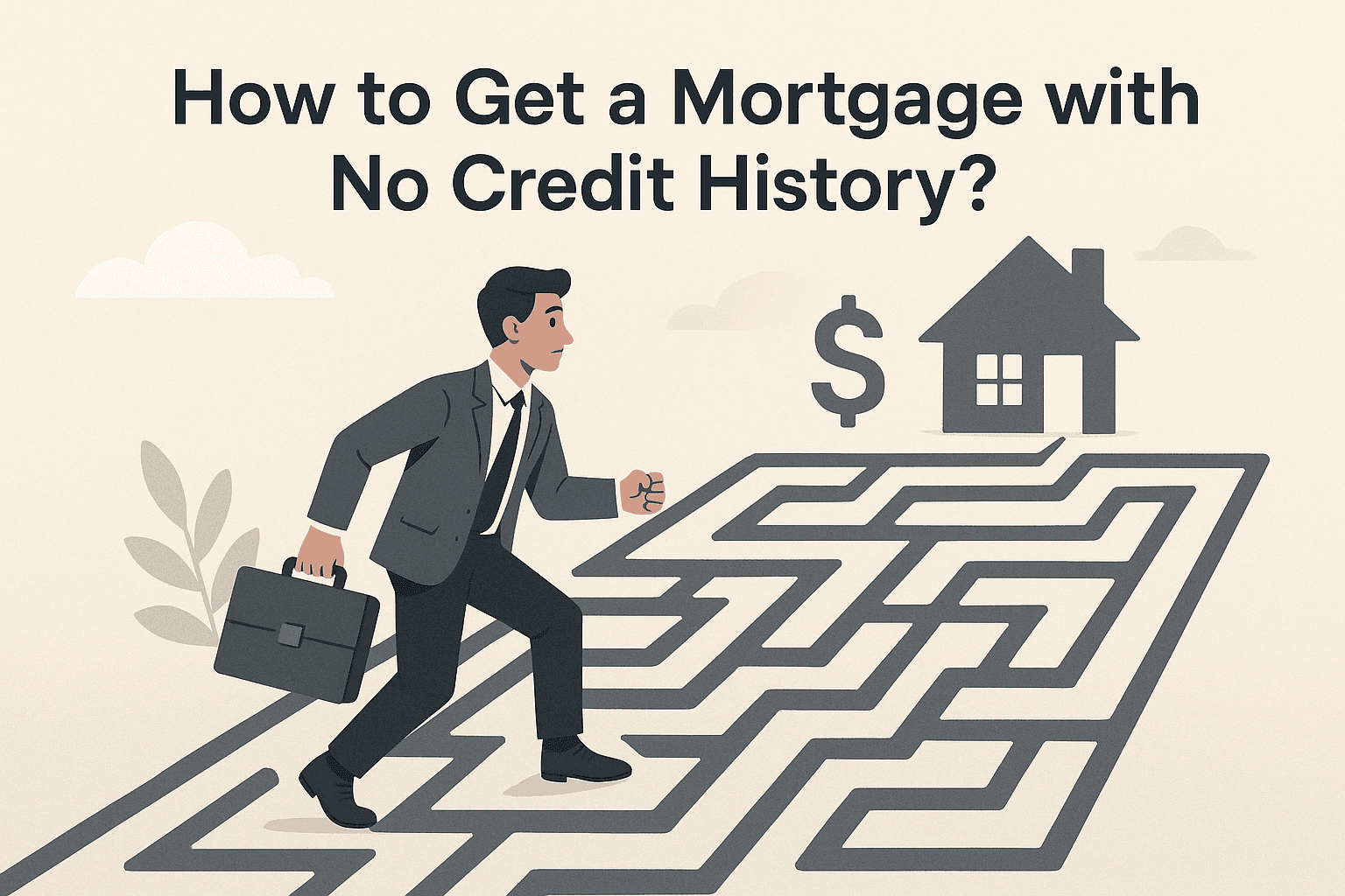 How to Get a Mortgage with No Credit History? - Featured image