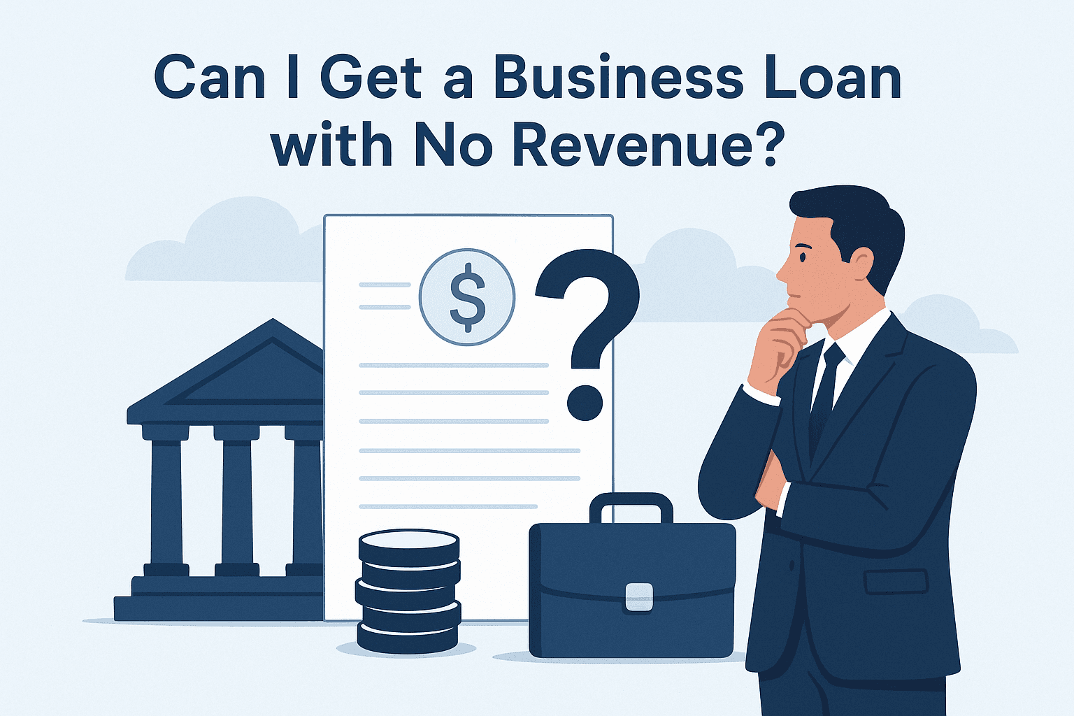 Can I Get a Business Loan with No Revenue? - Featured image