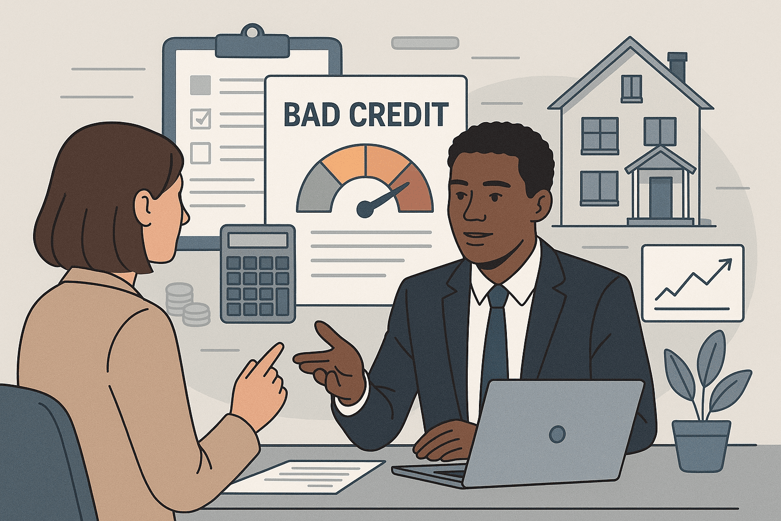 Best Bad Credit Home Loans in 2026: Top Options When Your Score Is Below 620 - Featured image