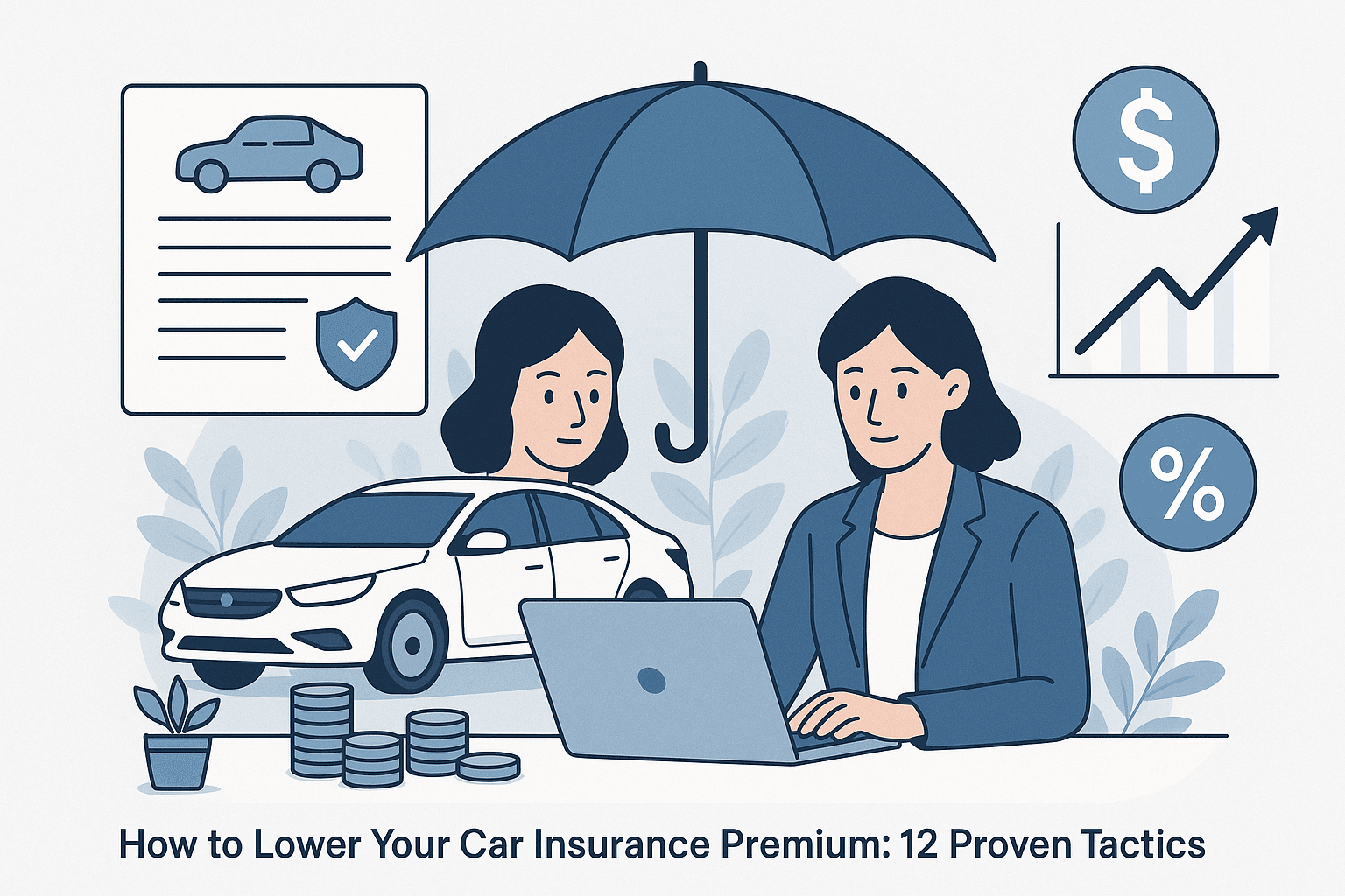 How to Lower Your Car Insurance Premium: 12 Proven Tactics - Featured image